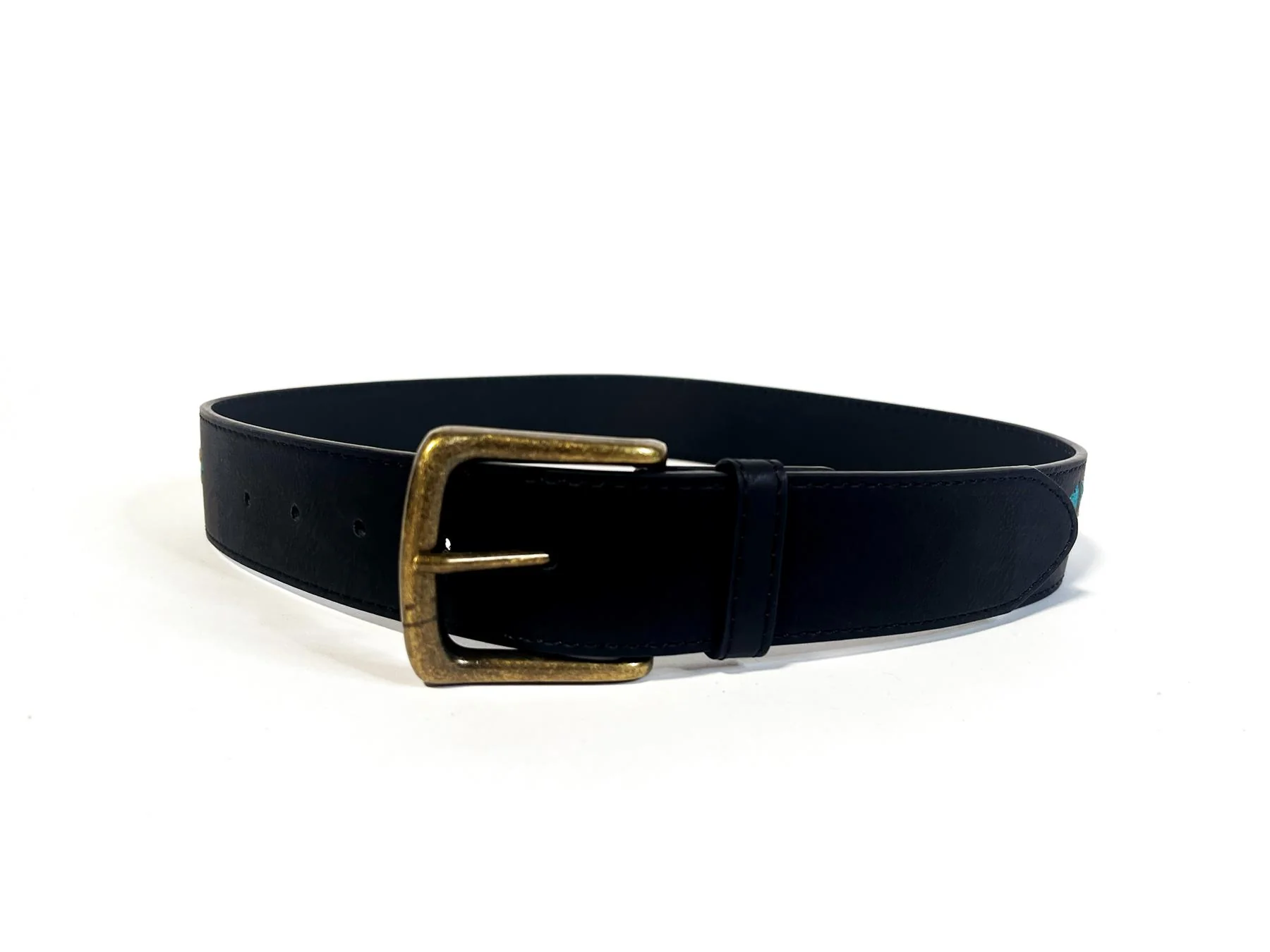 Black Buckled-Belt - Image 3