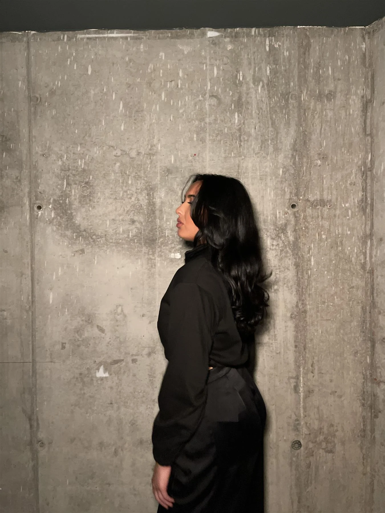 Black Zip- Neck -Jumper - Image 2
