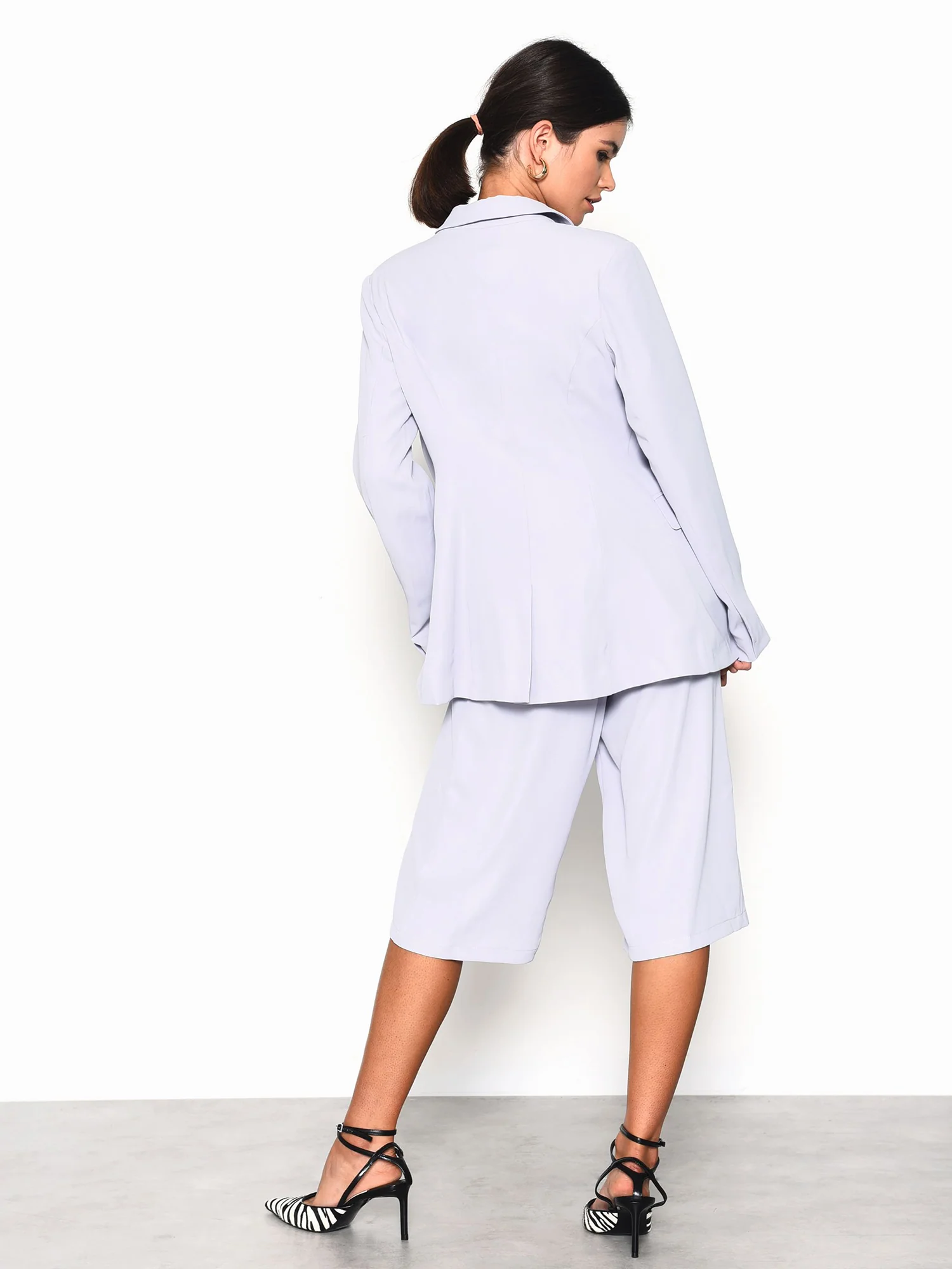 Glamorous Dusty Heather Grey Blazer Jacket - Image 2