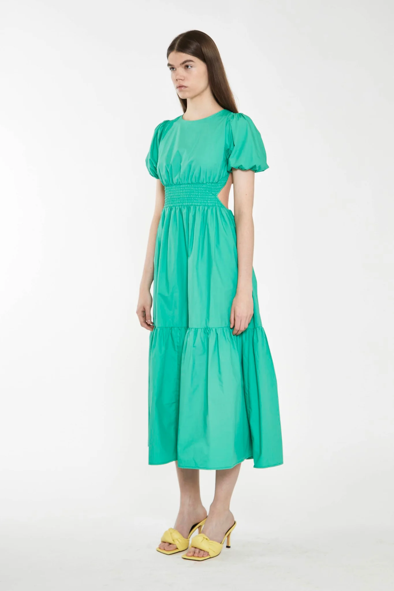 Holly Green Open-Back Maxi Dress - Image 3