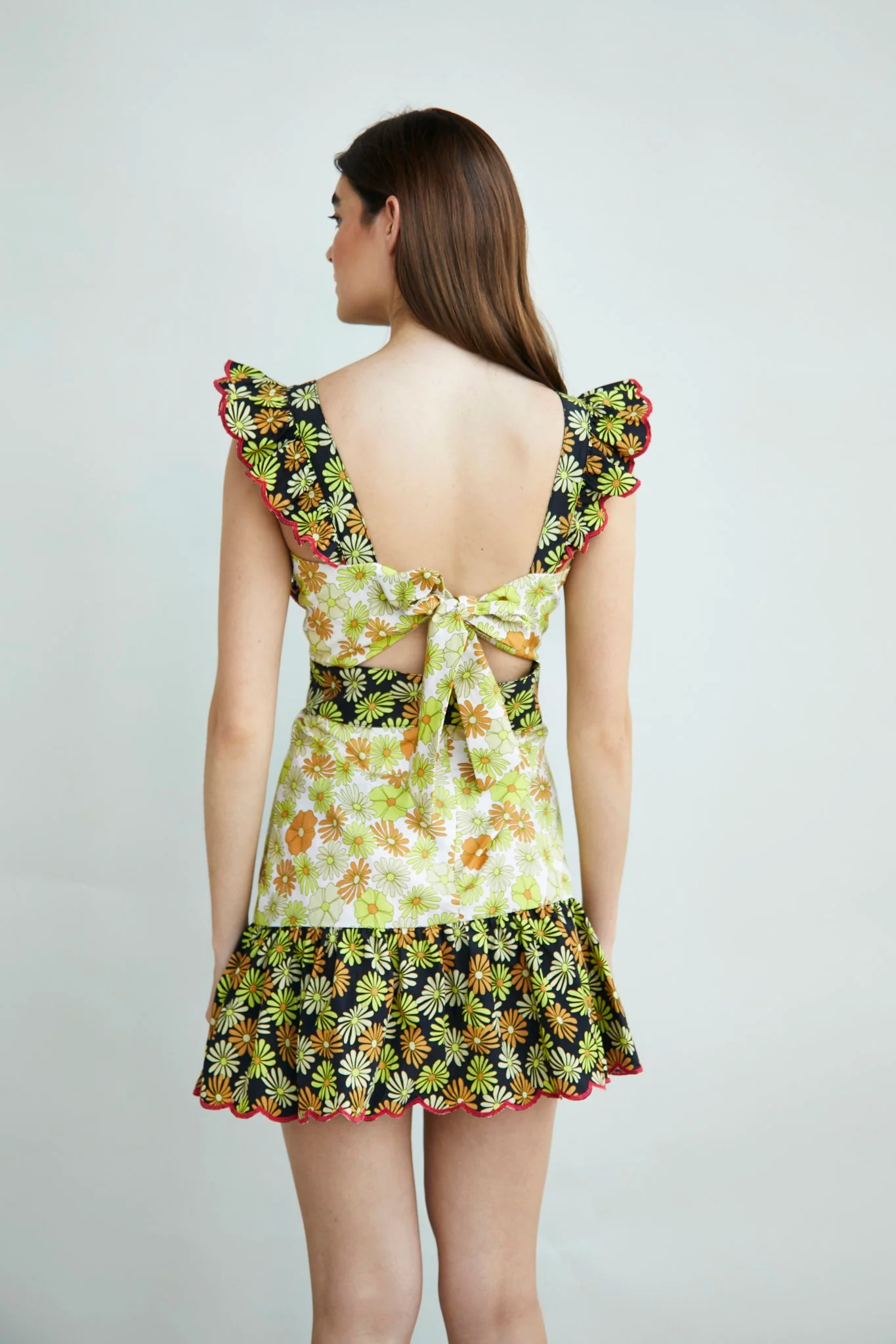 Glamorous Collection Ruffle Mini Dress - Image 2