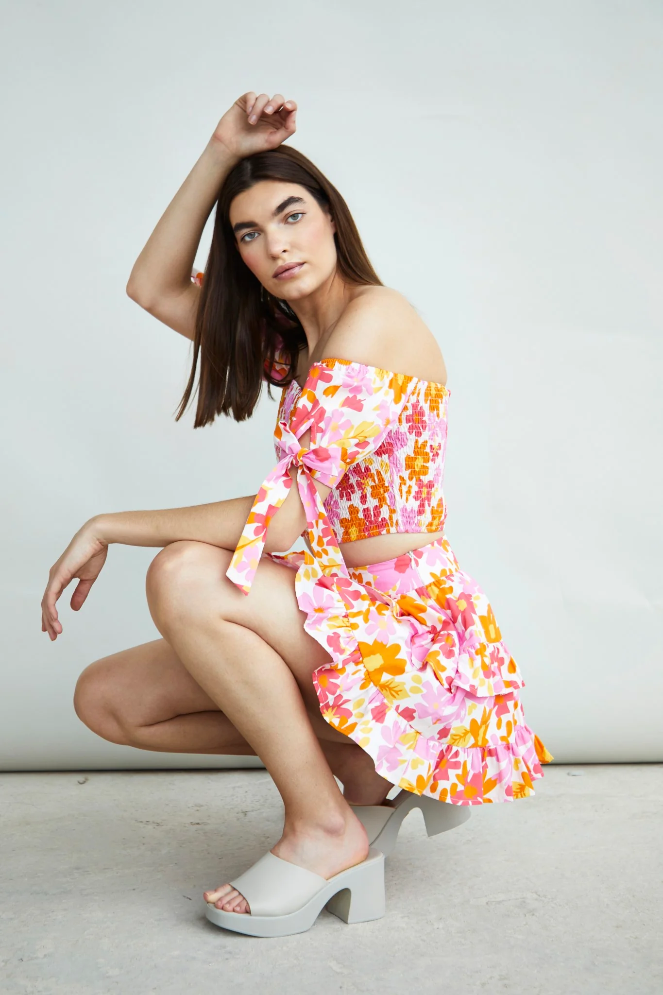 Glamorous Collection Ruffle Mini Skirt - Image 3