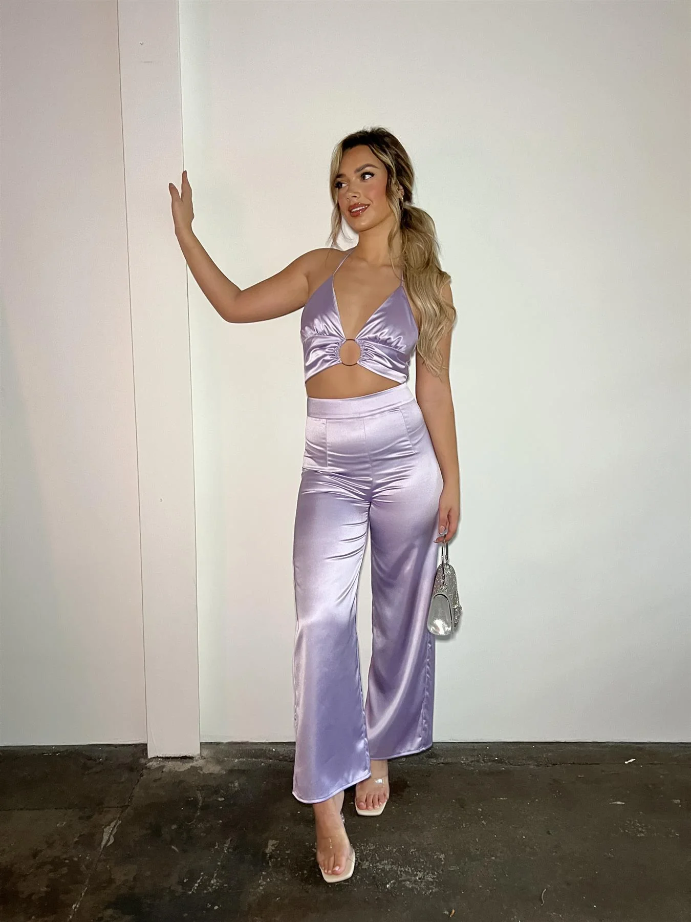 Lilac O-Ring Crop-top - Image 3