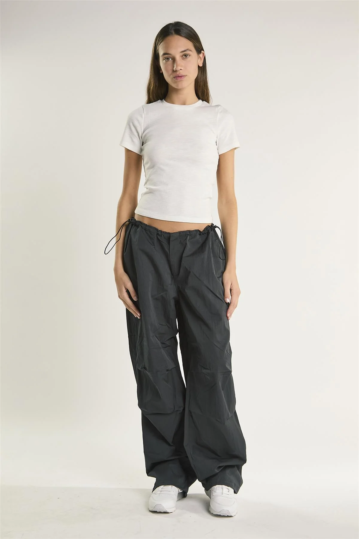 Off-White Fitted-Short-Sleeve Ribbed-Top
