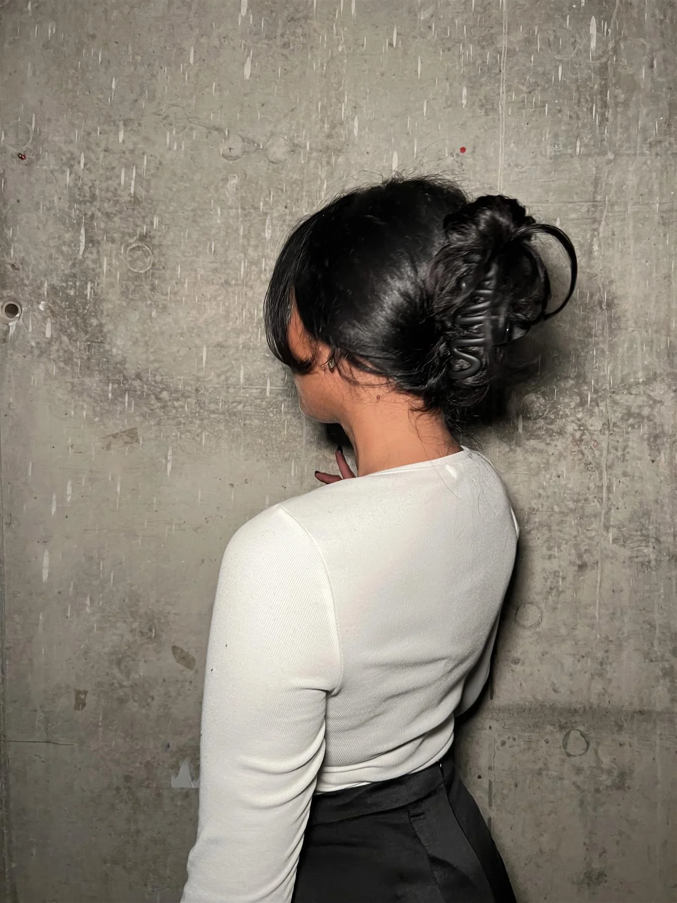 Off-White Square-Neck Bodysuit - Image 2