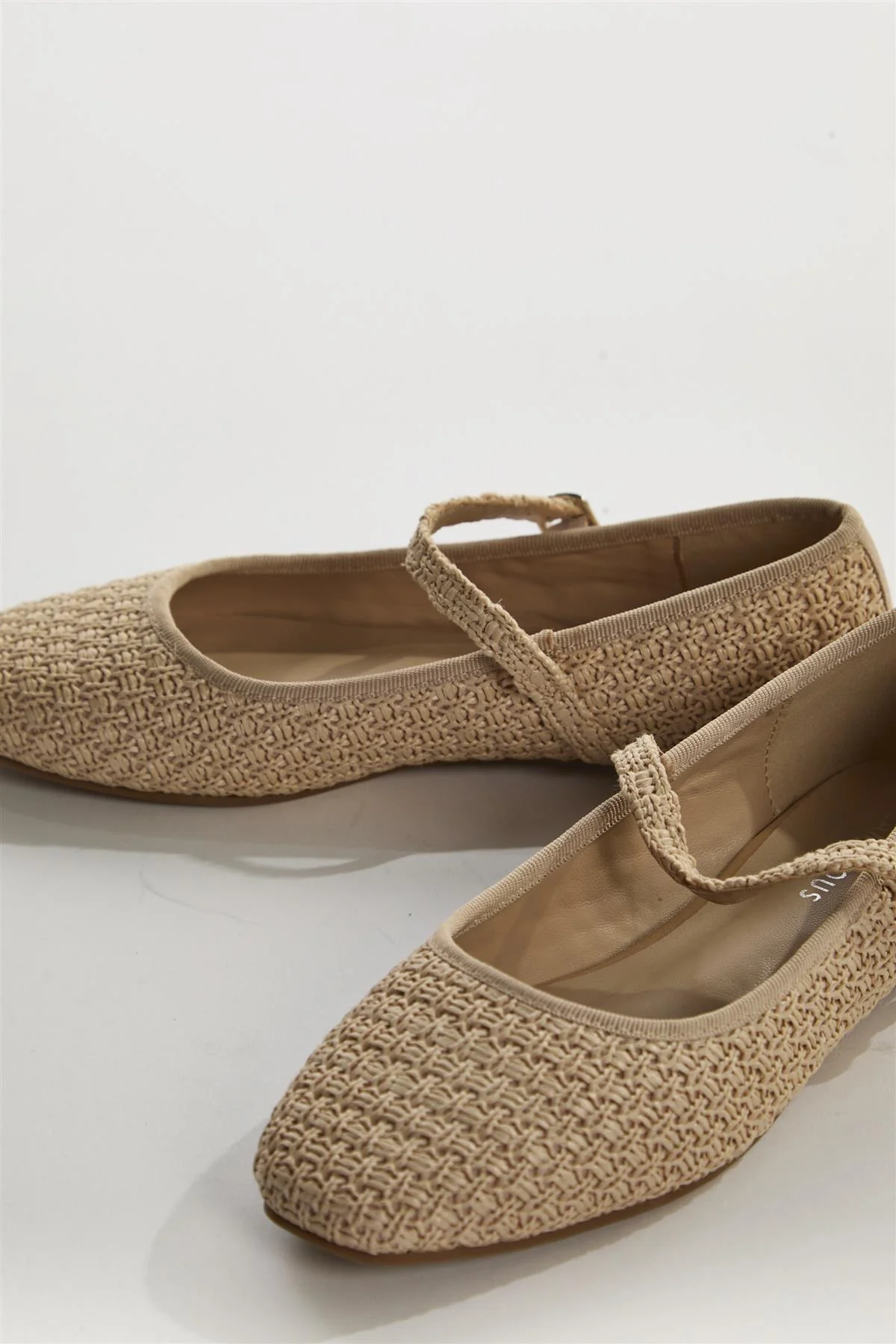 Raffia Mary-Jane Ballet-Flats - Image 2