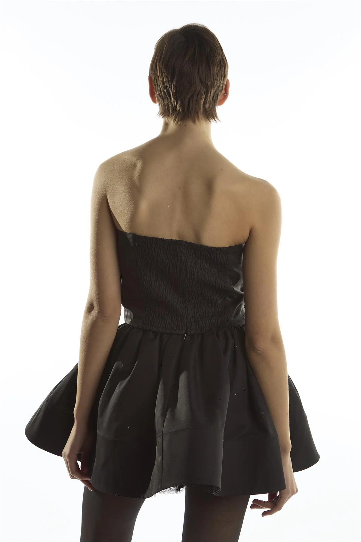 Skater Mini Skirt - Cecelia Black - Image 2