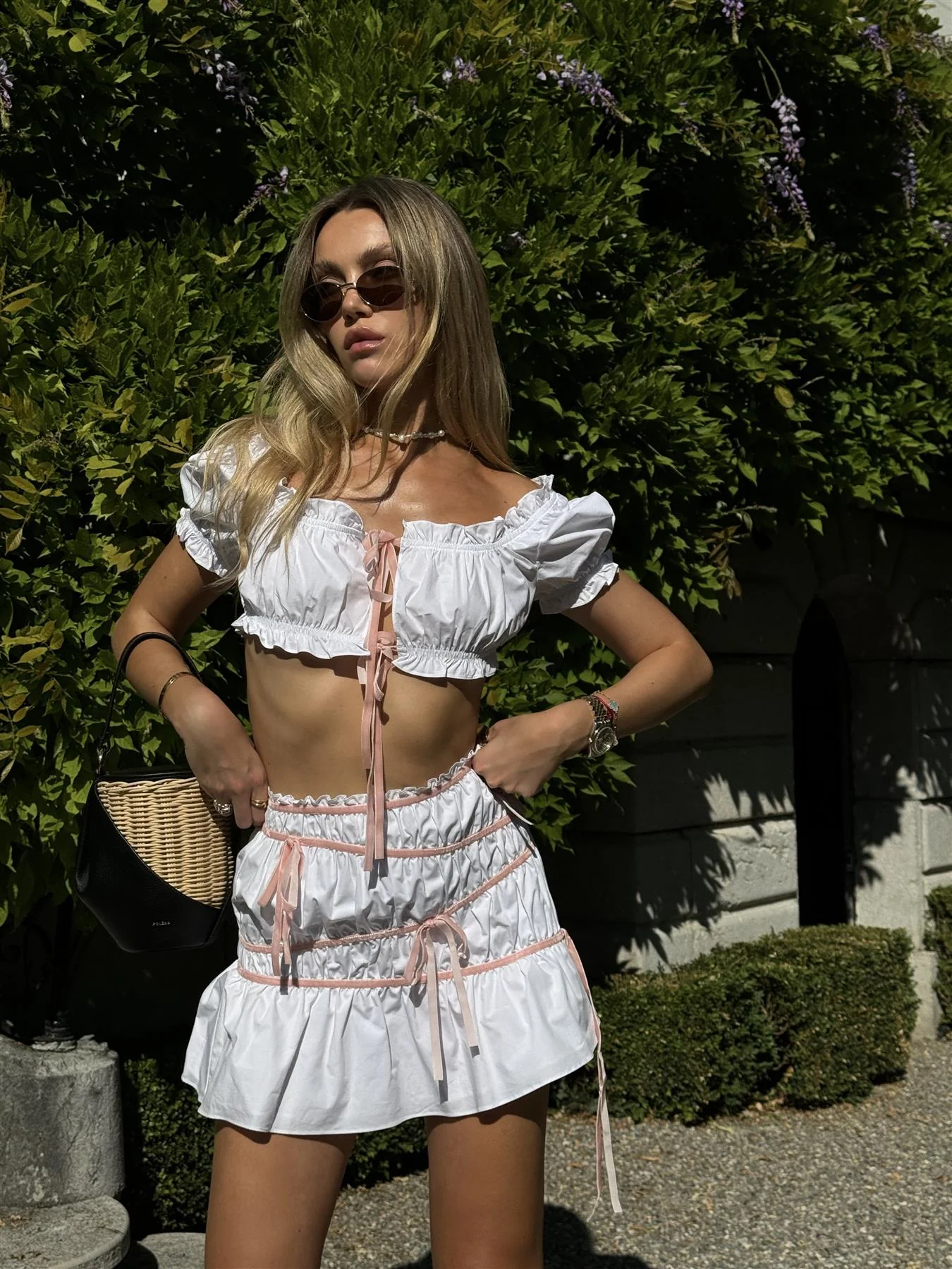 White  Tutu Mini-Skirt - Image 3